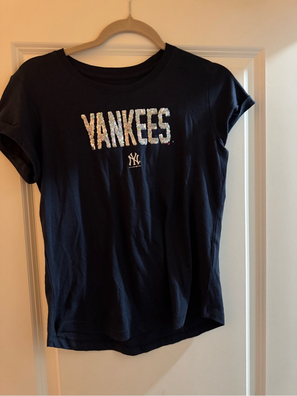 MLB Yankees t-shirt girls size 14